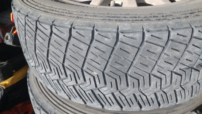 Rear tires used at Summer Sno*Drift